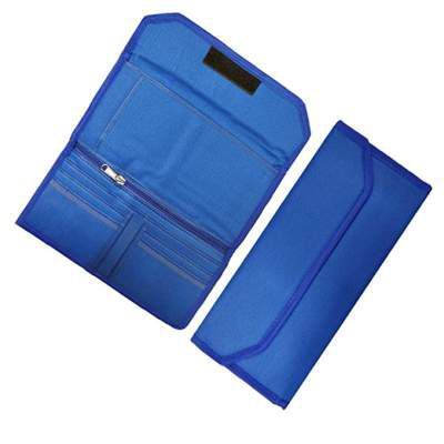 Jaykal Multiple Cheque Book Holder, Multipurpose Expandable Cheque Book Organizer (Blue)