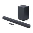 JBL Bar 2.1 Deep Bass (MK2), Soundbar with 6.5” Down-Firing Wireless Subwoofer, 2.1 Channel, Built-in Dolby Digital, Bluetooth, HDMI & Optical Connectivity (300W)...