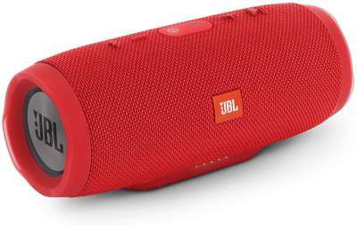 JBL Charge 3 JBLCHARGE3REDEU Powerful Portable Speaker with Built-in Powerbank