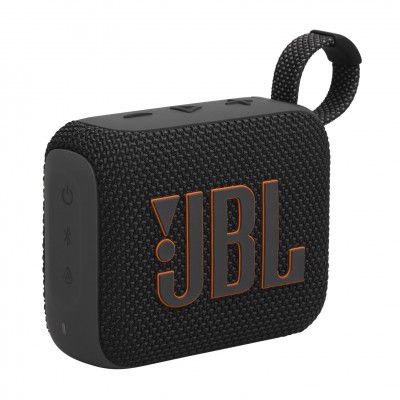 JBL Go 4, Wireless Ultra Portable Bluetooth Speaker (Without Mic, Black)