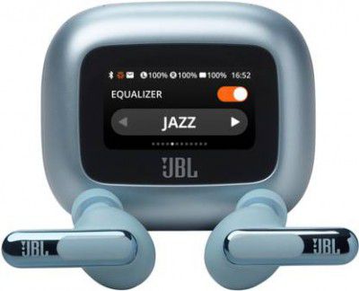 JBL Live Beam 3, Hi-Res LDAC Audio ANC TWS, SmartCase,48H Runtime, Wireless Charging Bluetooth  (Blue, True Wireless)