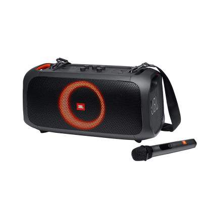 JBL Partybox-On-The-Go Portable Bluetooth Party Speaker with Music Synced Light Show