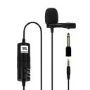 JBL (Renewed) Commercial CSLM20B XLR Omnidirectional Lavalier Microphone with Battery for Smartphones, Laptop & DSLRs, Conference Calls (Black)...