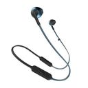 JBL (Renewed) T205Bt Pure Bass Wireless Metal Earbud In Ear Headphones With Mic (Blue)...