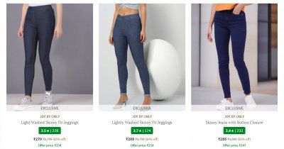 JDY by ONLY Women's Jeans & Jeggings at up to 85% off
