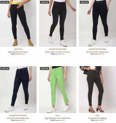 JDY BY ONLY Womens Jeans Starts ₹238
