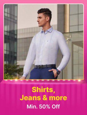 Jeans @ minimum 50% off on Flipkart Big Billion Days 