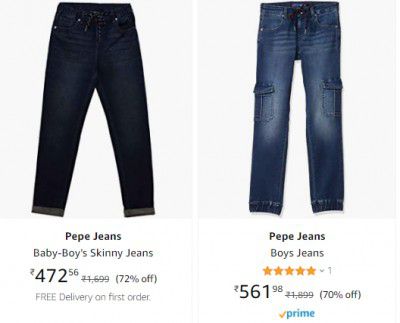 Jeans Loot Top 25 Brands Minimum 70% off