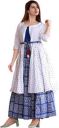 JEEVANKALA Women Ethnic Jacket and Kurta Set Rayon...