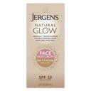 Jergens Glow Face Daily Moisturizer Sunscreen Spf 20, Fair To Med, 2 Ounce...