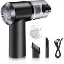 JERITO 3 in 1 Portable High Power Car Vacuum Cleaner USB Rechargeable Wireless Handheld Car Vacuum Cleaner Traveling, Camping Vehicle Interior Cleaner  (300 g)...