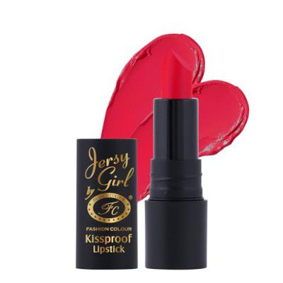 JERSEY GIRL BY FASHION COLOUR Kissproof Matte Lipstick (Ageta Red)