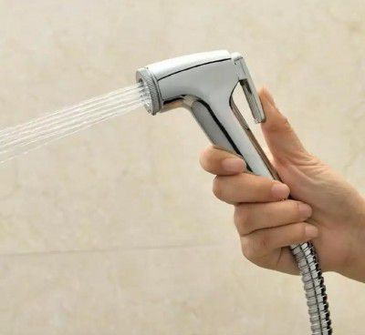 Jet Spray for Toilet Health Faucet with SS-304 Grade (Silver 1)