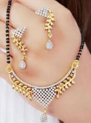 jewel STORE Metal Gold-plated Gold, Silver Jewel Set  (Pack of 1)