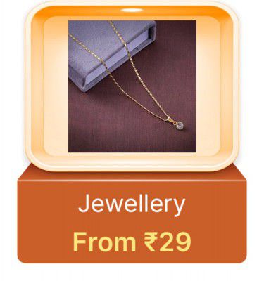 Jewellery from Rs. 29  in Flipkart Big Billion Days 