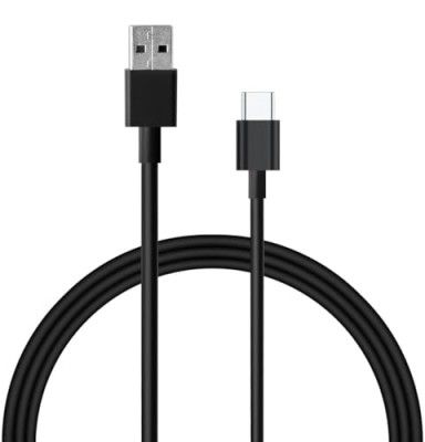 JGD Premium Mi Xiaomi Type C 3Amp 100Cm Fast Charge Cable Black|USB to Type C|Supports Upto 22.5W Fast Charging|Suitable for All Smartphones,Tablet and Accessories