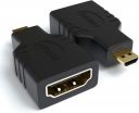 JGD PRODUCTS Micro HDMI Adapter (Not for Mobile Micro-USB), HDMI Female (Type-A) to Micro HDMI Male (Type-D) for Raspberry pi 4 Gold Plated Connector Converter Adapter...