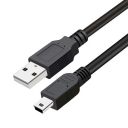 JGD PRODUCTS USB 2.0 A to 5 pin Mini USB B Cable for External HDDS/Camera/Card Readers, etc (33 CM)...