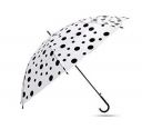 JHRK Polka Dot Umbrella Rain - Translucent Polka Dot Umbrella (1Pcs)...