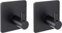 JIALTO 2 PCS Wall Hooks for Hanging Strong, Heavy Duty Stainless Steel Waterproof Towel Hooks Stick...