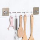 Jialto Premium Self Adhesive Wall Hanger Hook Accessories Items, Wall Hangers (1, New Strip 6 Hook)...