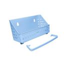 JIALTO Self Adhesive Bathroom Shelf, Bathroom Shelf for Wall, Bathroom Organiser Stand with Towel Hanger Holder, Without Drilling Bathroom Accessories...