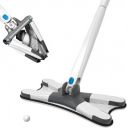 JIAVAXA 360 Degree Microfiber X Type Floor Cleaning Tools Household Floor Cleaning Tools Reusable Mop for Home and Kitchen Suitable for All Floor Types...