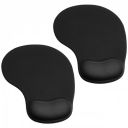 JIKIOU 2 Pack Mouse Pad, Ergonomic Mouse Pad with Gel Wrist Rest Support...