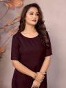 jimory Casual Regular Sleeves Solid Women Brown Top...