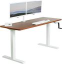{Extra Rs.4500 OFF} JIN OFFICE Manual Height Adjustable Desk | 80 kg Wt. Cap (1200 x 750 mm)...