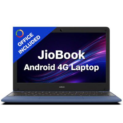 JioBook 11 Android 4G Laptop (Mediatek 8788 Octa-core 2 GHz/ARM Laptop/ 4 GB LPDDR4/ 64 GB eMMC/JioOS )