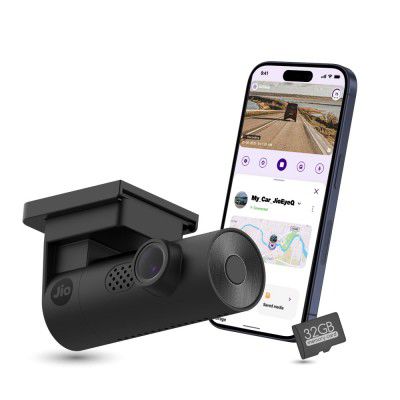 JioEyeQ Dashcam with GPS |Full HD 2MP