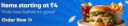Jiohotstar Swiggy Big Loot : Food items @2...