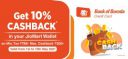 Jiomart Bank Of Baroda Credit card Offer: 10% Cashback in Jiomart Wallet...