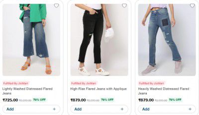 JioMart Loot: Pepe Jeans at Rs 735 | For Women