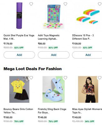 Jiomart : Upto 92% Off On All Categories Starts at ₹69
