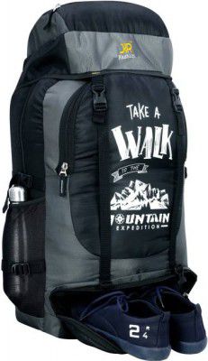 JIRFASHION  Mountain Rucksacksbag Hiking Trekking Camping Bag Travel Backpack Rucksack - 60 L  (Grey)