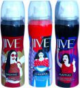 JIVE Pocket Deo Combo 40ML Each Deodorant Spray - For Women  (120 ml, Pack of 3)...