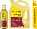 JIVO Cold press Cooking Groundnut Oil Can - (2 x 3 L)...