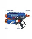 JK Enterprise Toys Blaze Blaster Storm Hot Fire Shooting Toy Gun with 10 Soft Foam Bullets Perfect Guns for Boys Kids...