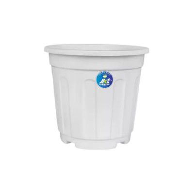 JKT FARMING Plastic Treanding Nursery Super Flower Pot | Plant Pot for Home, Terrace, Garden Etc | Planter | Size 12 Inch