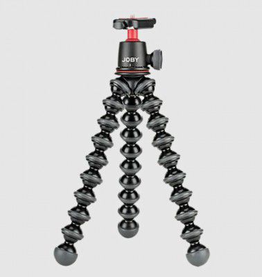 JOBY JB01507-BWW 30.5cm Adjustable Tripod for Camera (Ball Head, Black)