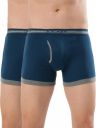 Jockey 1017 Mens Super Combed Cotton Rib Solid Boxer Brief with Stay Fresh Properties (Pack of 2)...