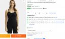 JOCKEY  2501 Women Solid Round Neck Cotton Blend Black T-Shirt...