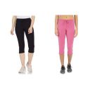 Jockey Womens Cotton Capri Pants (XX-Large) and (XX-Large)...