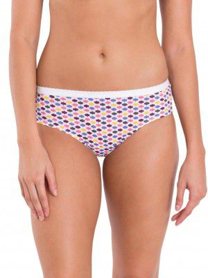 Jockey Womens High Coverage Super Combed Cotton Mid Waist Hipster (Pack of 2)