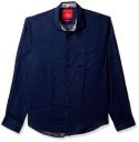 John Players Men's Solid Slim fit Casual Shirt...