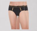 John Players Pack of 2 Cotton Brief Underwear for Men with Striped Waistband...