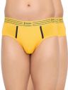John Players Pack of 2 Cotton Brief Underwear for Men with Striped Waistband...