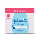 Johnson & Johnson Baby Soap - 75g (Pack of 3)...